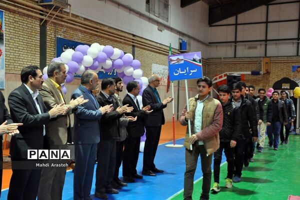 افتتاح دوازدهمین دوره مسابقات ورزشی دانش‌آموزان استان خراسان جنوبی