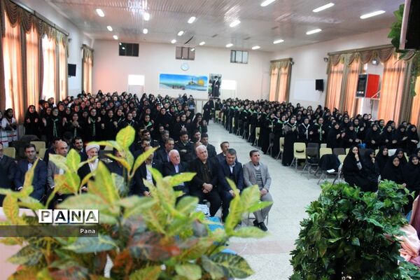 مراسم جشن نیکوکاری در مدرسه شاهد مهدیه تبریز
