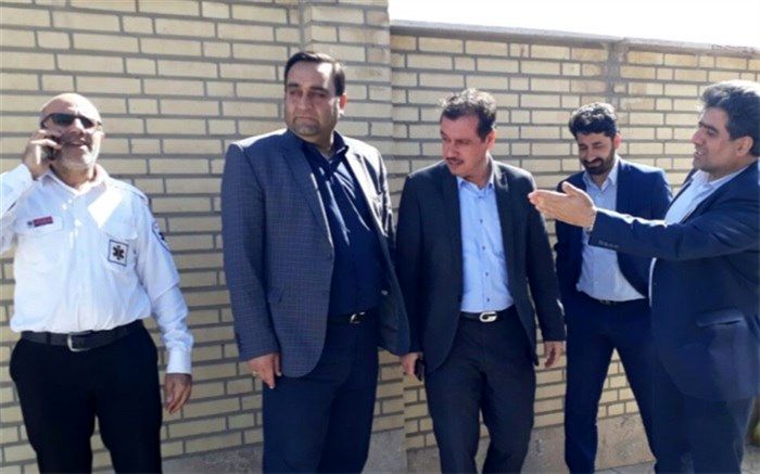 بازدید شهردار فشافویه از پایگاه سلامت منطقه
