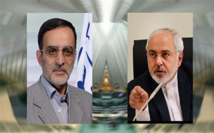 کریمی قدوسی بعد از استعفای ظریف در مجلس شیرینی پخش کرد