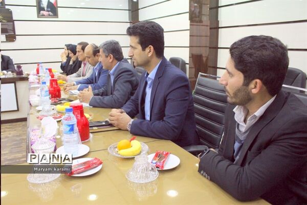 جلسه شورای معاونان اداره آموزش و پرورش شهرستان بوشهر
