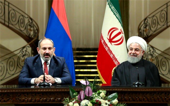 تقدیر روحانی  از مواضع ارمنستان در قبال تحریم‌های غیرقانونی آمریکا علیه ایران