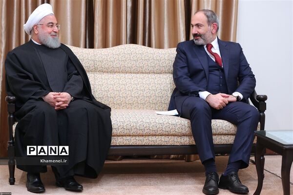 دیدار نخست وزیر ارمنستان با مقام معظم رهبری