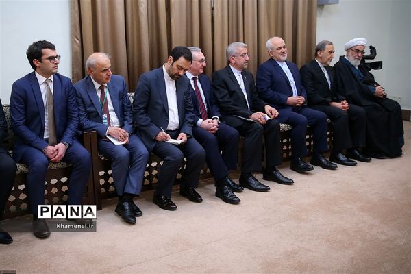 دیدار نخست وزیر ارمنستان با مقام معظم رهبری