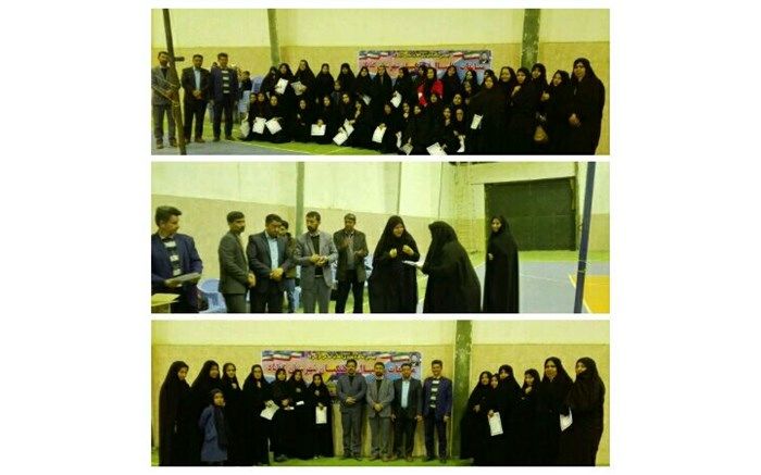 مسابقات والیبال فرهنگیان گناباد یادبود شهید علی دائمی