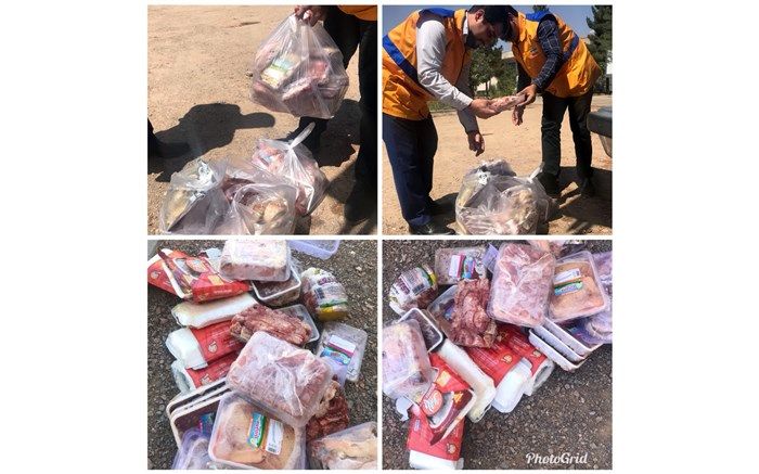 60 کیلو فرآورده خام دامی در بشرویه معدوم شد