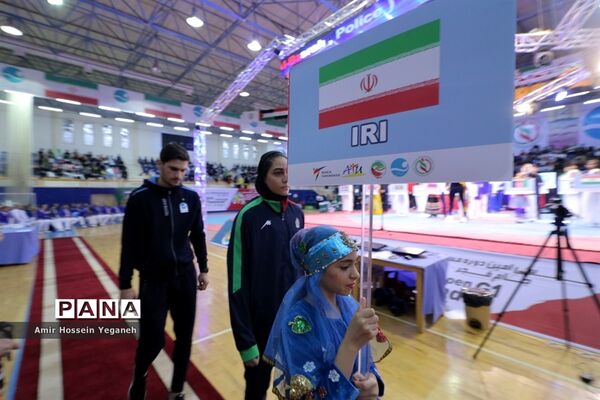 افتاحیه سومین دوره مسابقات جام ریاست فدراسیون جهانی تکواندو  در جزیره کیش