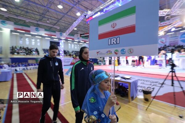 افتاحیه سومین دوره مسابقات جام ریاست فدراسیون جهانی تکواندو  در جزیره کیش