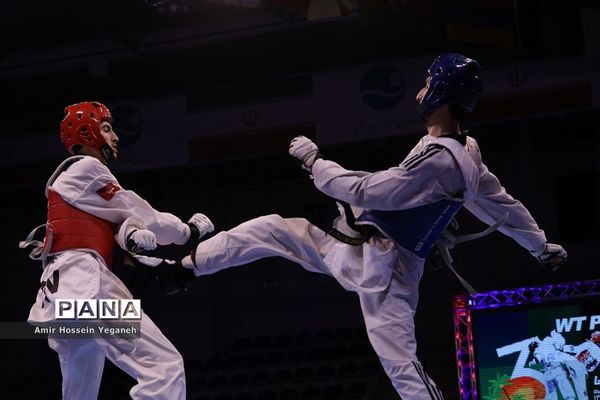دومین شب از سومین دوره مسابقات جام ریاست فدراسیون جهانی تکواندو در جزیره کیش
