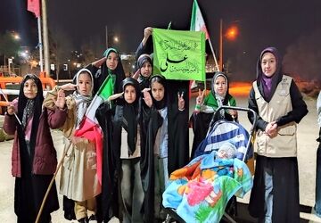 ذوق و شوق نوجوانان و نونهالان در تجمعات خیابانی شهر بار