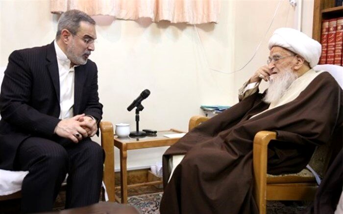 آیت‌الله صافی گلپایگانی: باید به گونه‌ای برخورد کنیم که جامعه جهانی نیازمند علم و دانش ما باشد