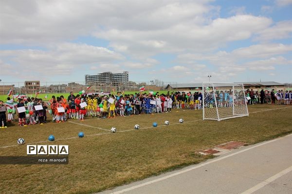 افتتاحیه اولین جشنواره بزرگ فوتبال پایه دانش‌آموزان و آکادمی فوتبال ارومیه