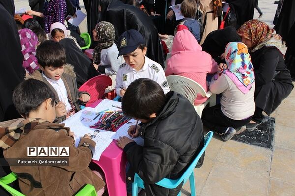 پویش مردمی میثاق با شهدا در اسلامشهر