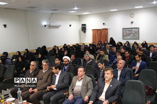 آیین گرامیداشت هفته امور تربیتی و تربیت اسلامی در آموزش و پرورش گلبهار