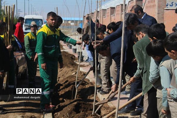 مراسم روز درختکاری با حضور سمن‌های زیست محیطی و اصحاب رسانه