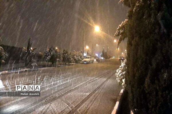 بارش اولین  برف در شهرستان های خراسان جنوبی