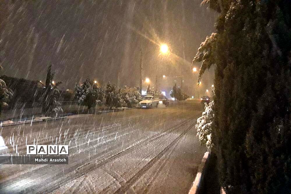 بارش اولین  برف در شهرستان های خراسان جنوبی