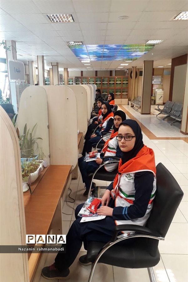 بازدید دانش‌آموزان از شعب تامین اجتماعی