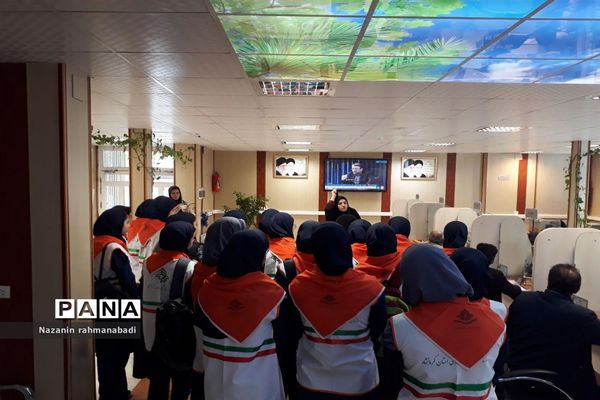 بازدید دانش‌آموزان از شعب تامین اجتماعی