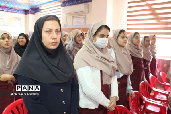 پنجمین یادواره شهیدان در دبیرستان شهیده سهام خیام بوشهر