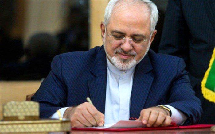 گزارش توئیتری ظریف از سفر روحانی به عراق