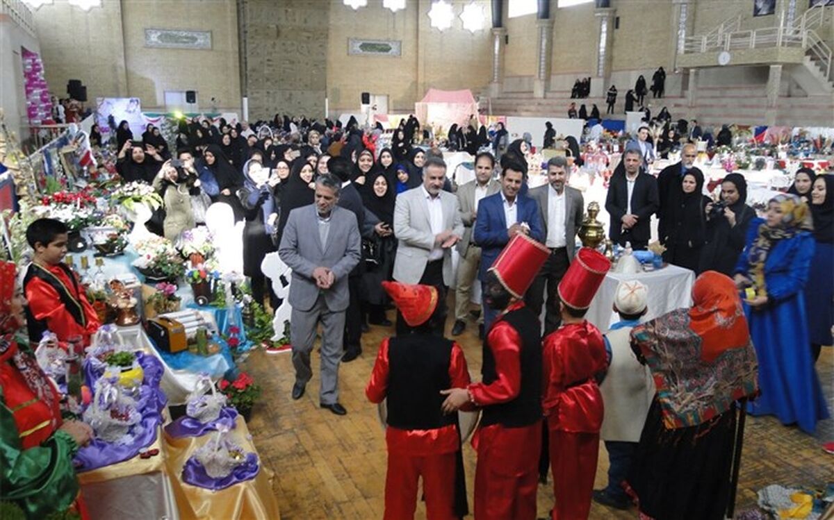 جشنواره هفت سین انجمن اولیا و مربیان ناحیه دو شهر ری