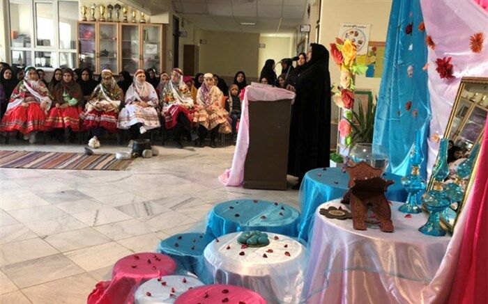 برگزاری آیین بهارانه در نوخندان