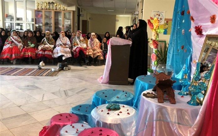 برگزاری آیین بهارانه در نوخندان