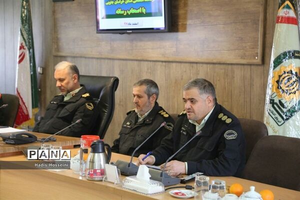 نشست خبری فرمانده انتظامی خراسان جنوبی