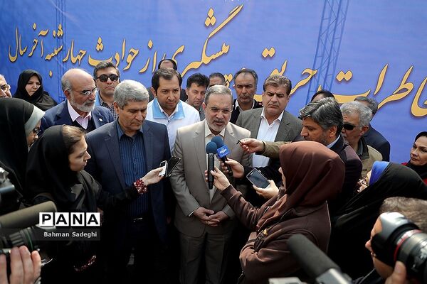 مانور آمادگی مقابله با خطرات حریق و پیشگیری از حوادث چهارشنبه آخر سال