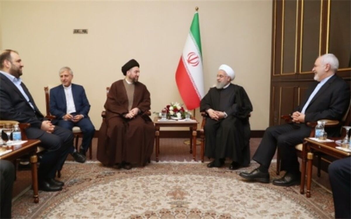 روحانی: ایران و عراق نقش مهم و تأثیرگذاری در منطقه ایفا می‌کنند