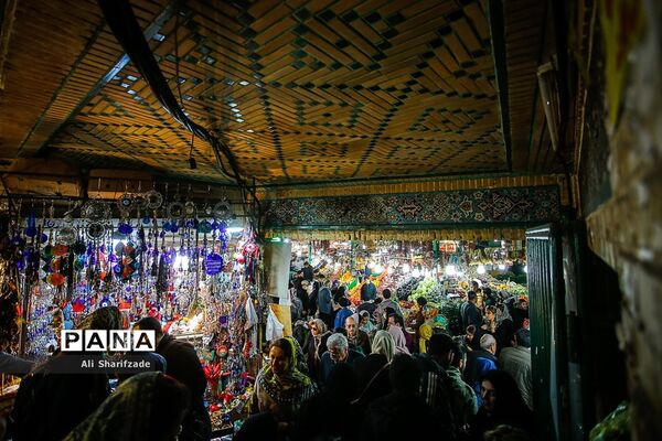 حال و هوای میدان تجریش در آستانه سال نو