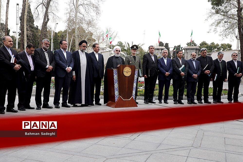 آخرین جلسه هیأت دولت در سال ۱۳۹۷