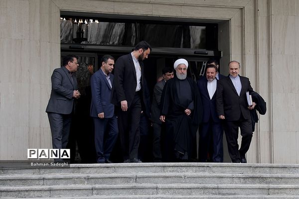 آخرین جلسه هیأت دولت در سال ۱۳۹۷