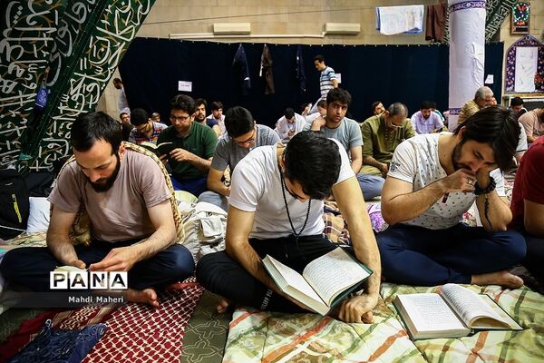 مراسم معنوی اعتکاف