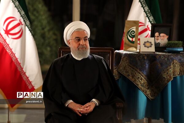 پیام نوروزی رئیس جمهوری به مناسبت آغاز سال ۱۳۹۸