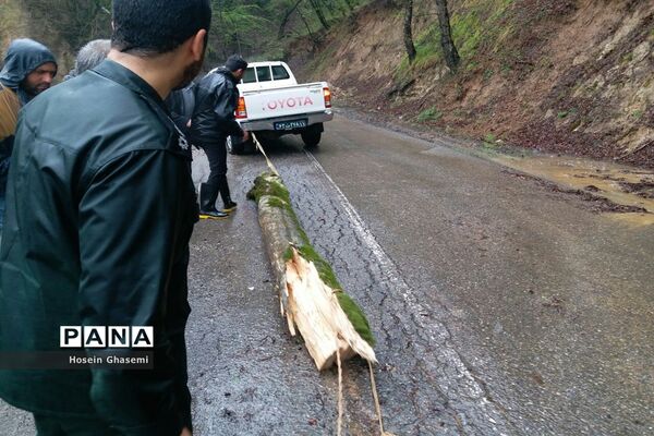 امدادرسانی به سیل‌زدگان شهرستان سوادکوه