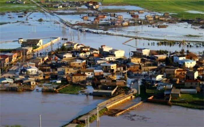 اعزام هیأت عالی‌رتبه نظامی به مناطق سیل‌زده گلستان و مازندران