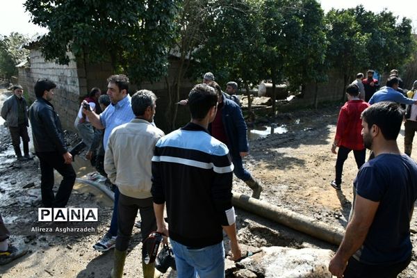 وضعیت مردم سیل‌زده در روستاهای دستنکلاه و تالارپشت سیمرغ