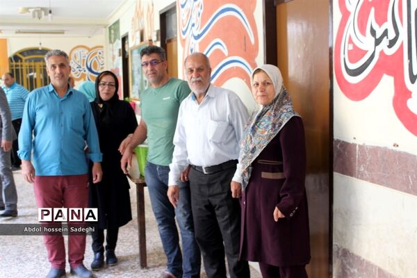 بازدید مسئولان آموزش و پرورش شهرستان بوشهر از اسکان مسافران در مدارس