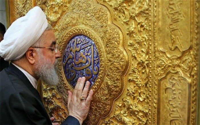 روحانی وارد نجف اشرف شد
