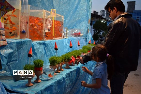 دکه های نوروزی در گله دار