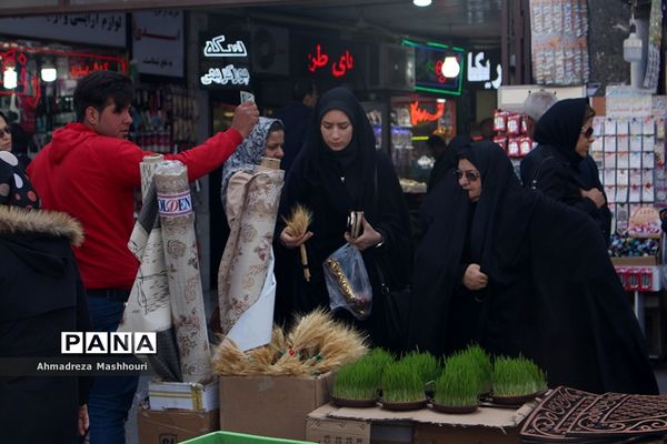 حال و هوای بازار تبریز شب عید