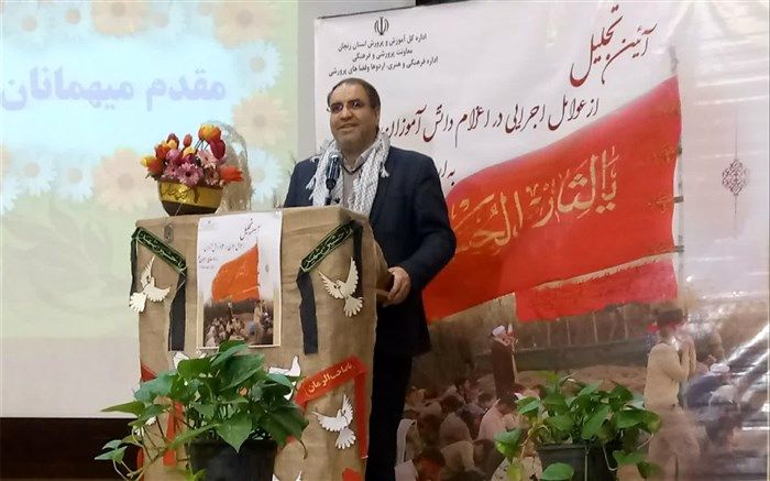 یکی از مهمترین اهداف راهیان نور، آشنایی دانش آموزان با فرهنگ عاشورا و ایثار و از خودگذشتگی است