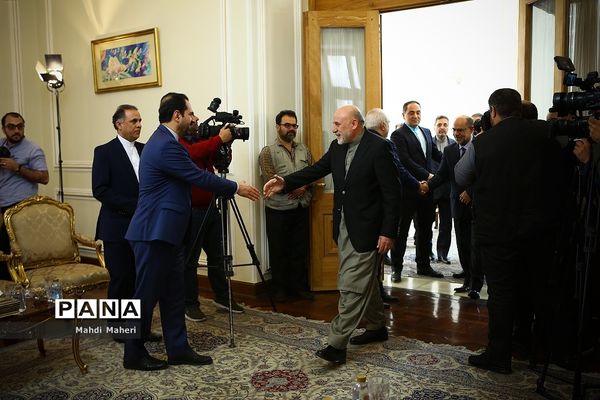 دیدار نماینده ویژه رئیس جمهوری افغانستان با ظریف