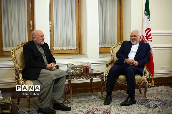 دیدار نماینده ویژه رئیس جمهوری افغانستان با ظریف