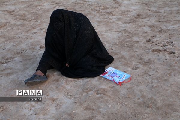 حضور خانواده‌های شهدا در شلمچه و نهر خین