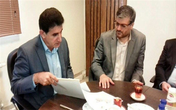 دیدار معاون عمرانی استاندار تهران با فرماندار پاکدشت