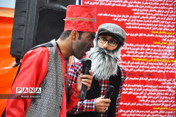 جشن صدای پای بهار درتوانبخشی حضرت علی اکبر (ع) شهرستان بیرجند
