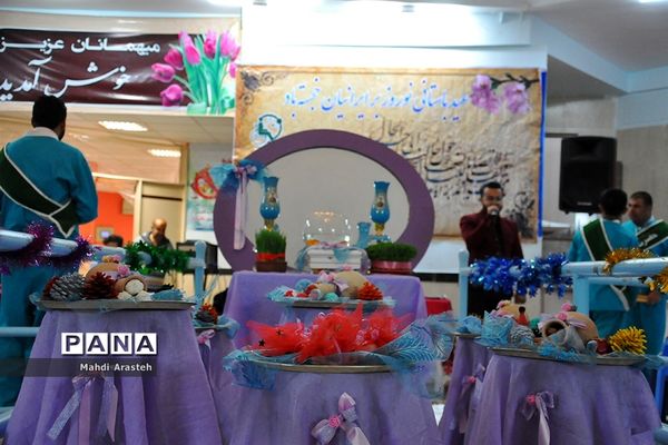 جشن صدای پای بهار درتوانبخشی حضرت علی اکبر (ع) شهرستان بیرجند